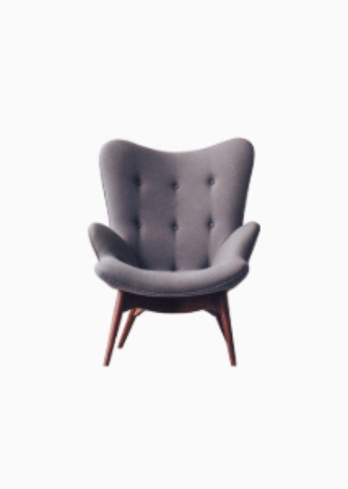 Simple green chair 02