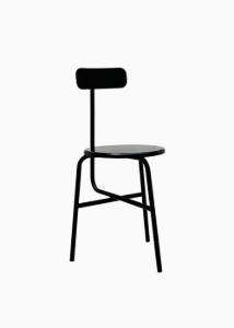 Simple green chair 02